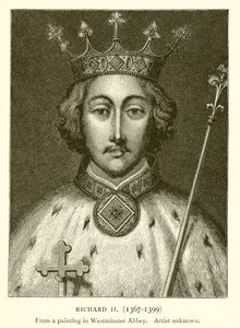 Richard II (1367-1399) af English School