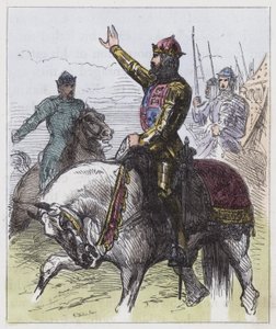 Richard II. stoppt den Kampf von English School