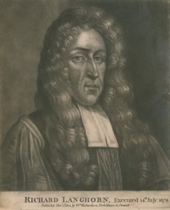 Richard Langhorn, henrettet 14. juli 1679 af English School