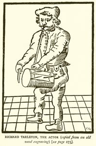 Richard Tarleton, skuespilleren af English School