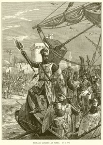 Richard landet in Jaffa