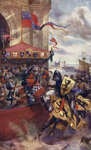 Rider på listerne ved retten af English School