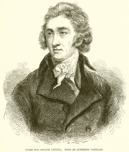 Højre Hon. George Canning af English School