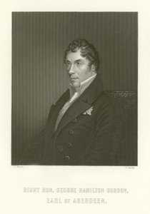 Højre ære George Hamilton Gordon, jarl af Aberdeen af English School