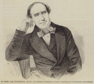 Der ehrenwerte Jas Whiteside, irischer Generalstaatsanwalt von English School