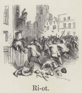 Riot (gravering) af English School