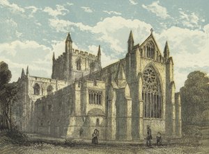 Ripon Cathedral, South East View af English School