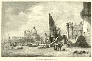 Riva Degli Schiavoni, Venice  af English School