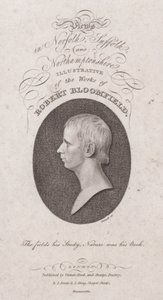 Robert Bloomfield, engelsk digter (gravering) af English School
