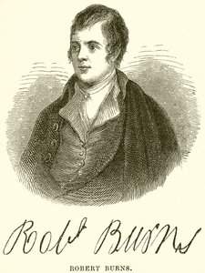 Robert Burns af English School