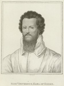 Robert Devereux, jarl af Essex (gravering) af English School