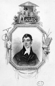 Robert Owen (1771-1858) af English School