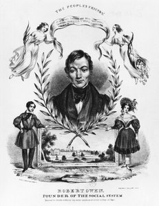Robert Owen (1771-1858) af English School