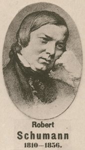 Robert Schumann (gravering) af English School