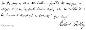 Robert Southey af English School