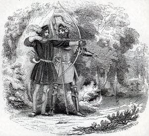 Robin Hood og Lille John af English School