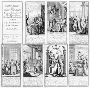 Robins Reign, eller Sevens the Main, 1731 af English School