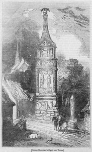 Romersk monument ved Igel, nær Treves af English School