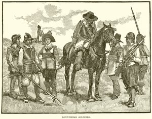 Rundhovedet soldater af English School