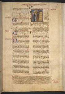 Kongelig 6 E VI, f. 232, Capella (kapel), ca. 1360-75 (vellum) af English School