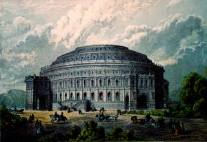 Royal Albert Hall, 2. november 1888 af English School