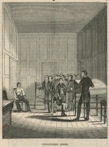 Royal Free Hospital, London: Konsultationsrummet af English School