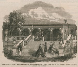 Royal Horticultural Society haver, South Kensington af English School