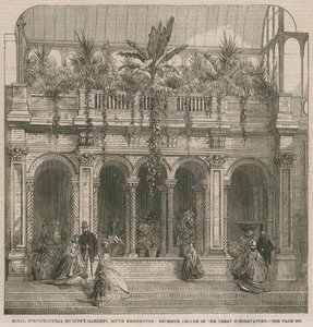 Royal Horticultural Society haver, South Kensington af English School