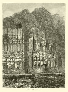 Ruiner ved Petra af English School