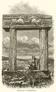 Ruinen einer Synagoge