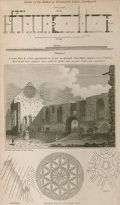 Ruinerne af biskoppen af Winchester Palace, Southwark af English School