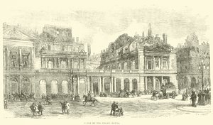 Ruinerne af Palais Royal, maj 1871 af English School