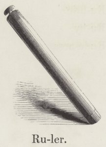 Lineal (gravering) af English School