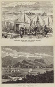 Russisk tyrkisk krig (gravering) af English School