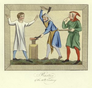 Rustik fra det 13. århundrede af English School