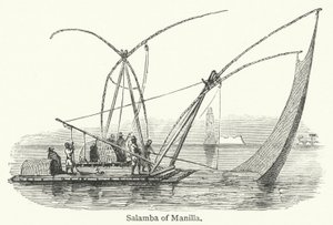 Salamba af Manilla (gravering) af English School