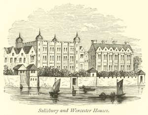 Salisbury and Worcester Houses  af English School