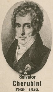Salvator Cherubini (gravering) af English School