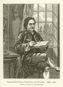Samuel Richardson, boghandler og romanforfatter af English School