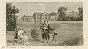 Samuel Richardson og Miss Highmore af English School