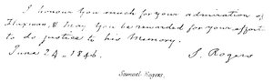 Samuel Rogers af English School