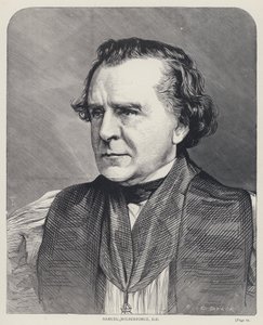 Samuel Wilberforce, DD (kobberstik) af English School
