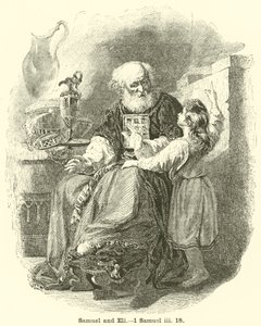 Samuel og Eli, 1 Samuel, iii, 18 af English School
