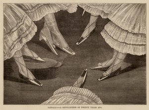 Sandaler, en erindring om for tyve år siden (gravering) af English School