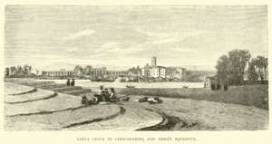 Santa Croce i Gerusalemme og Neros-akvædukten af English School