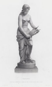 Sappho (gravering) af English School