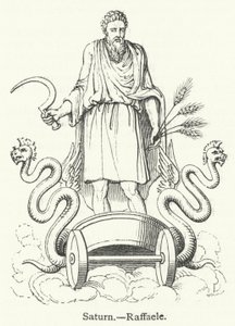 Saturn (gravering) af English School