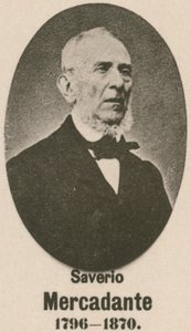 Saverio Mercadante (dybtryk) af English School