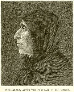 Savonarola, efter portrættet i San Marco af English School