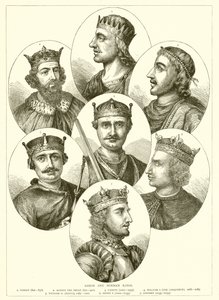 Saxon og Norman Kings af English School